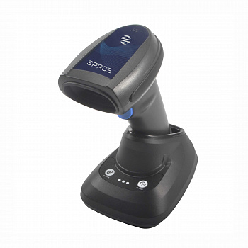 Сканер штрих-кода SPACE X-2020RC беспроводной (черный)